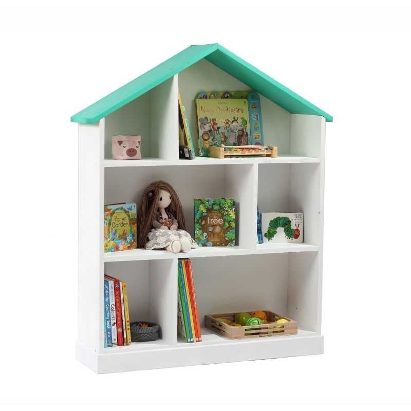 Casuta biblioteca BookHouse, Material Lemn Masiv - Tiffany - 1 | YEO