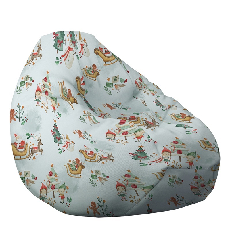 Fotoliu Nirvana Grande, Material Impermeabil - Santa\'s Coming To Town