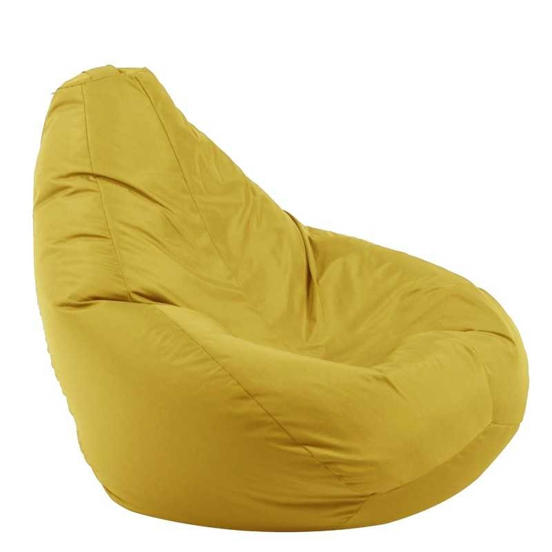 Fotoliu Nirvana Hobbit Pufrelax, Material Impermeabil - Yellow Quince