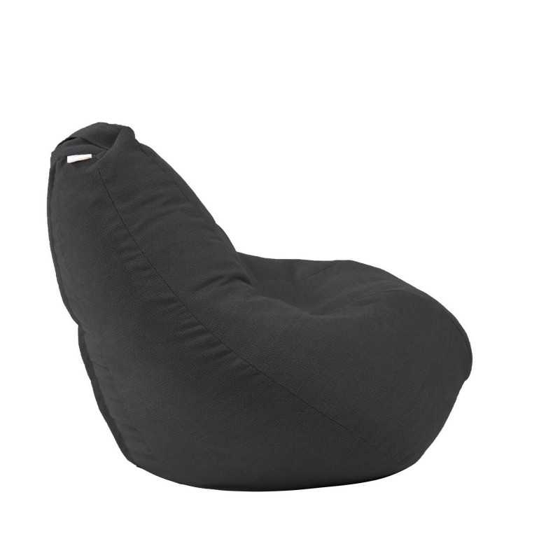 Fotoliu Nirvana Hobbit Pufrelax, Material Textil - Eerie Black - 1 | YEO