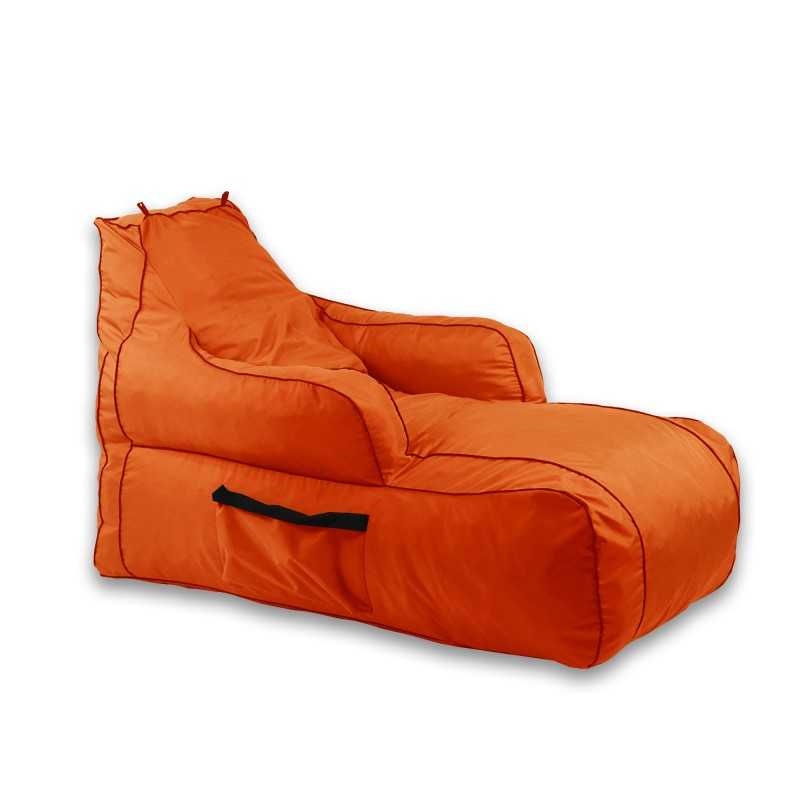 Fotoliu Player Pufrelax, Material Impermeabil - Neon Orange