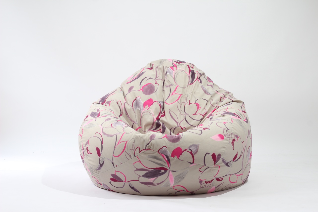 Fotoliu Nirvana Gigant, Material Textil - Flower Buds