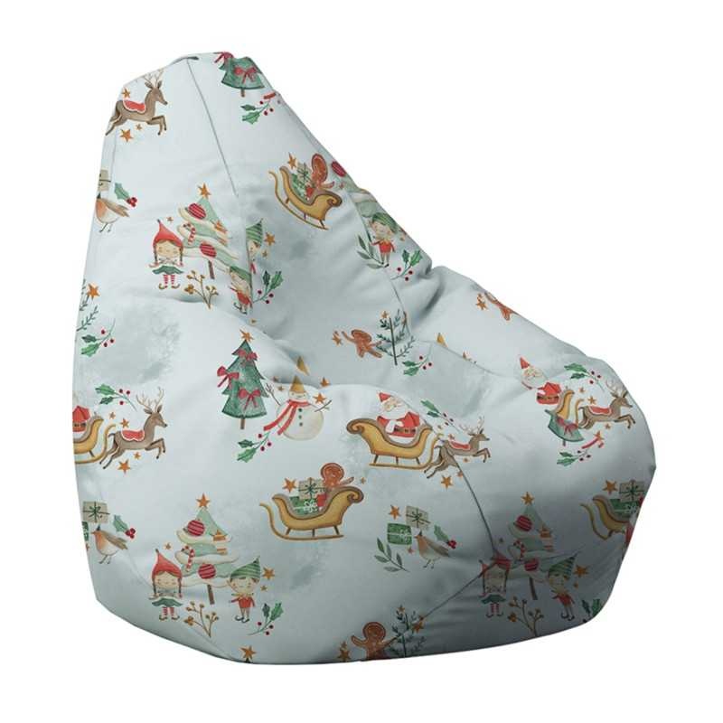 Fotoliu Nirvana Hobbit Pufrelax, Material Impermeabil - Santa\'s Coming To Town - 1 | YEO