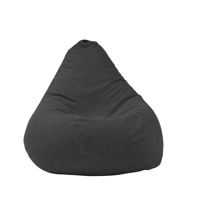 Fotoliu Nirvana Hobbit Pufrelax, Material Textil - Eerie Black - 2 | YEO