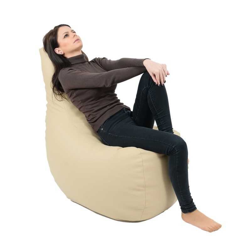 Fotoliu tip Scaun Sunlounger EVO, Material Piele ecologica - Roz - 1 | YEO