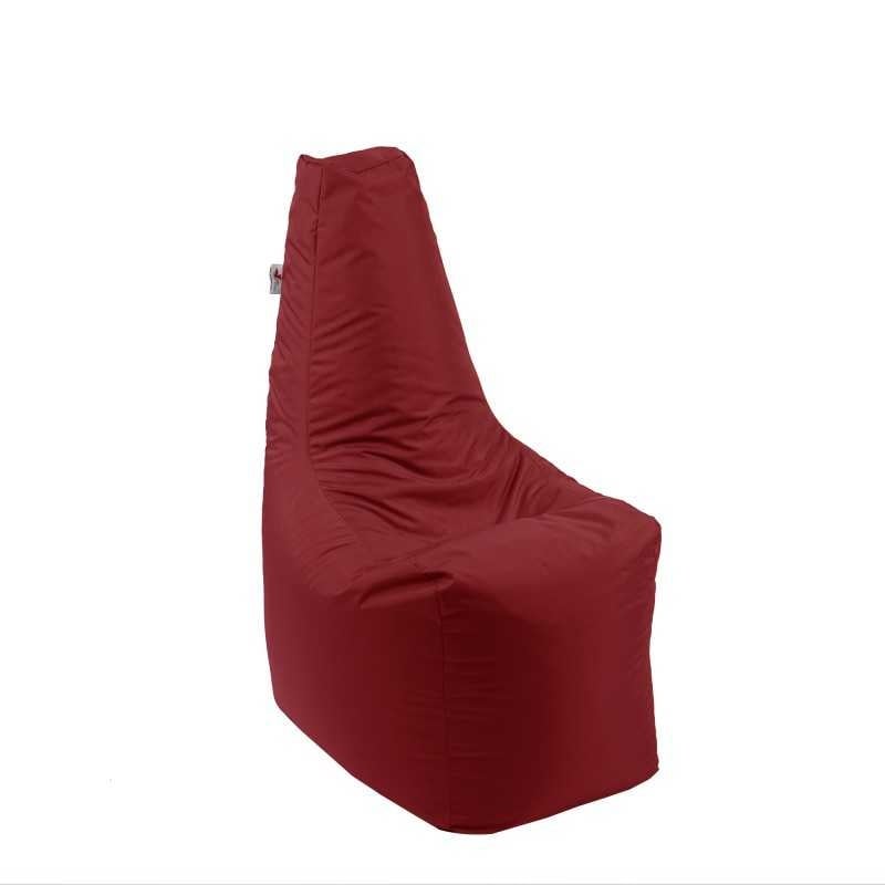 Fotoliu tip Scaun Sunlounger, Material impermeabil - Rosu