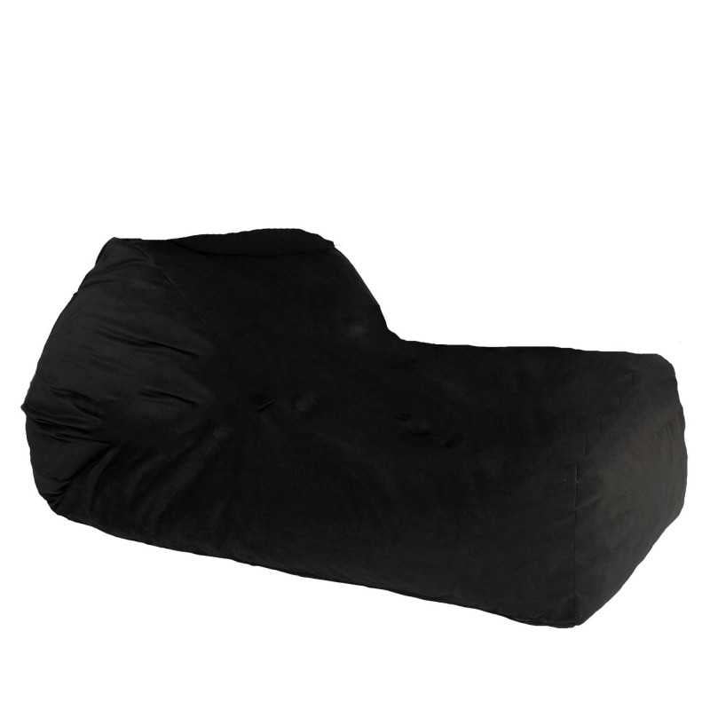 Fotoliu Yoga XL, Material Textil - Black Velvet