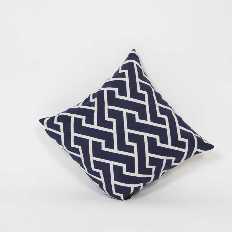 Perna decorativa 40x40 cm, Material textil - Zippity Navy - 1 | YEO