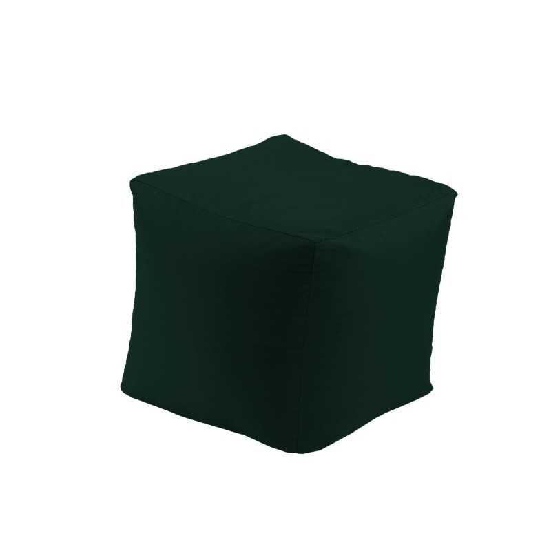 Taburet Cub XL, Material impermeabil - Verde Tuborg - 1 | YEO