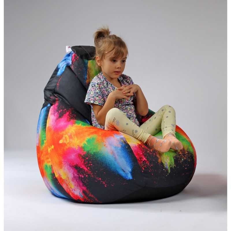 Fotoliu Nirvana Hobbit Pufrelax, Material Impermeabil - Colour Festival - 1 | YEO