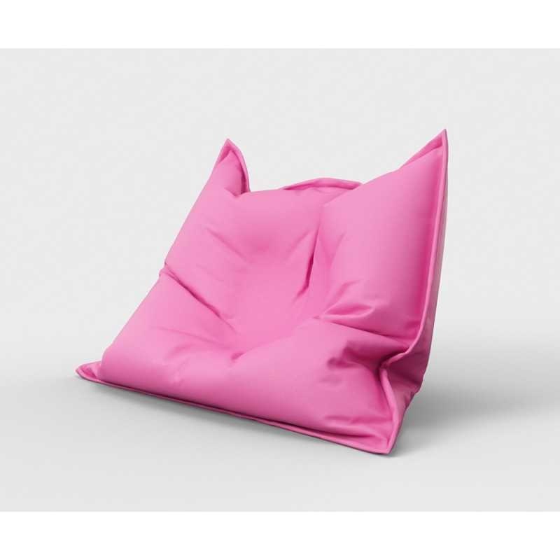 Fotoliu tip Perna Magic Pillow, Material Piele ecologica - Roz - 2 | YEO