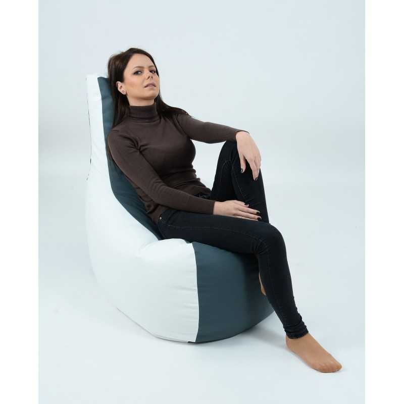 Fotoliu tip Scaun Sunlounger EVO, Material Piele ecologica - Roz - 2 | YEO
