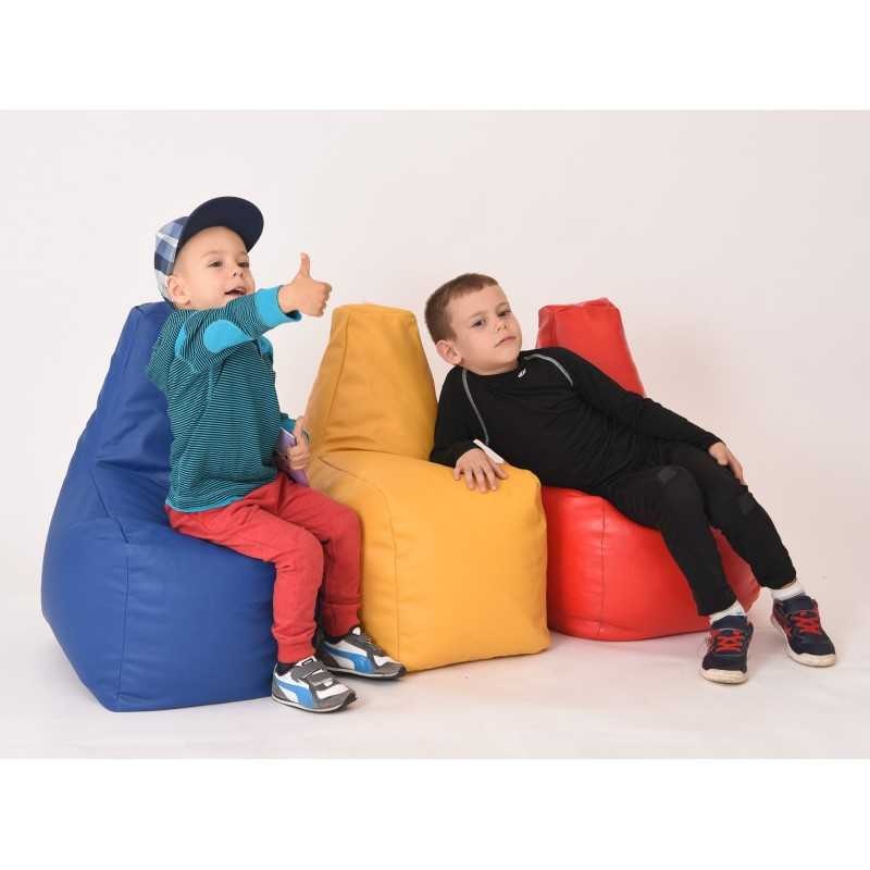 Fotoliu tip Scaun Sunlounger Junior, Material Piele Ecologica - Violet - 3 | YEO