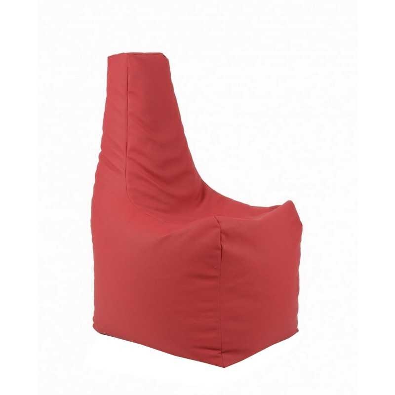 Fotoliu tip Scaun Sunlounger, Material Piele ecologica - Bordo