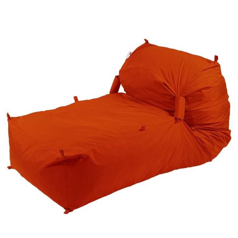 Fotoliu Yoga XL, Material impermeabil - Neon Orange