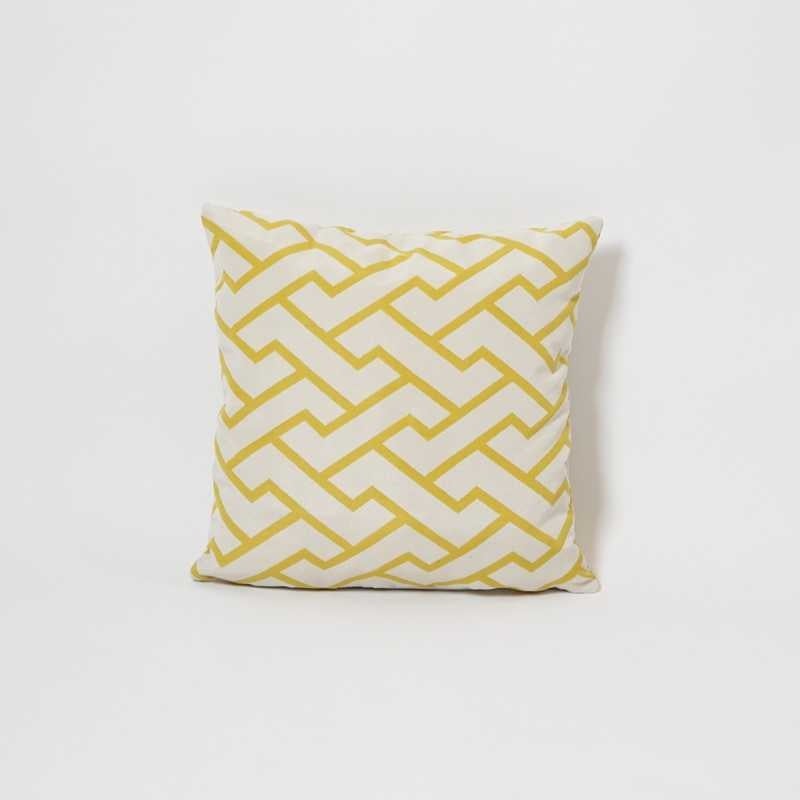 Perna decorativa 40x40 cm, Material textil - Zappity Yellow