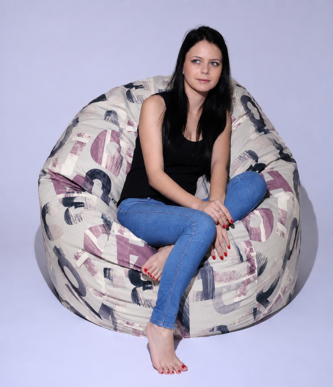 Fotoliu King Size, Material Textil - Urban Mystique - view 2
