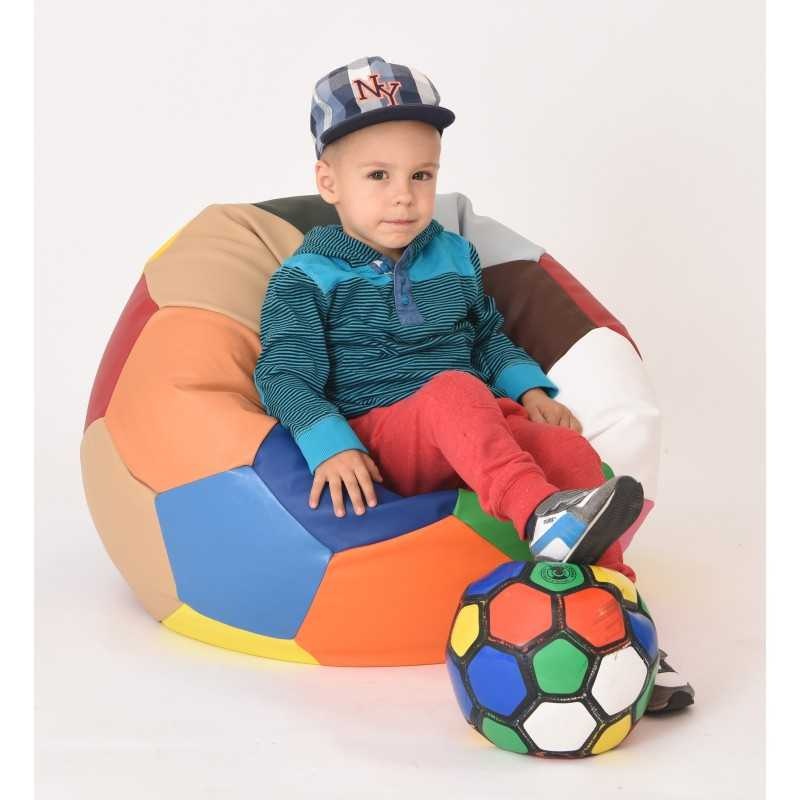 Fotoliu Minge Telstar Junior, Material Piele Ecologica - Mozaic - 3 | YEO