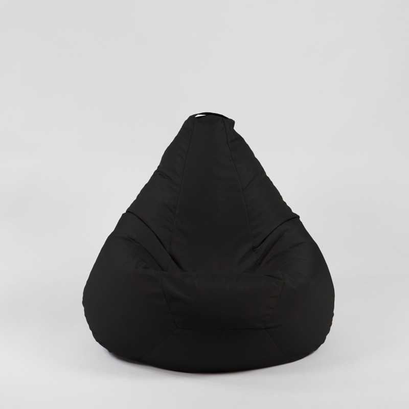 Fotoliu Nirvana Hobbit Pufrelax, Material Impermeabil - Negru - 1 | YEO
