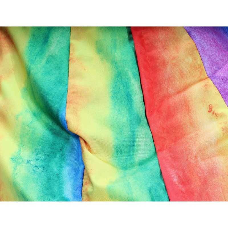 Fotoliu Nirvana Hobbit Pufrelax, Material Impermeabil - Rainbow Watercolour - 3 | YEO