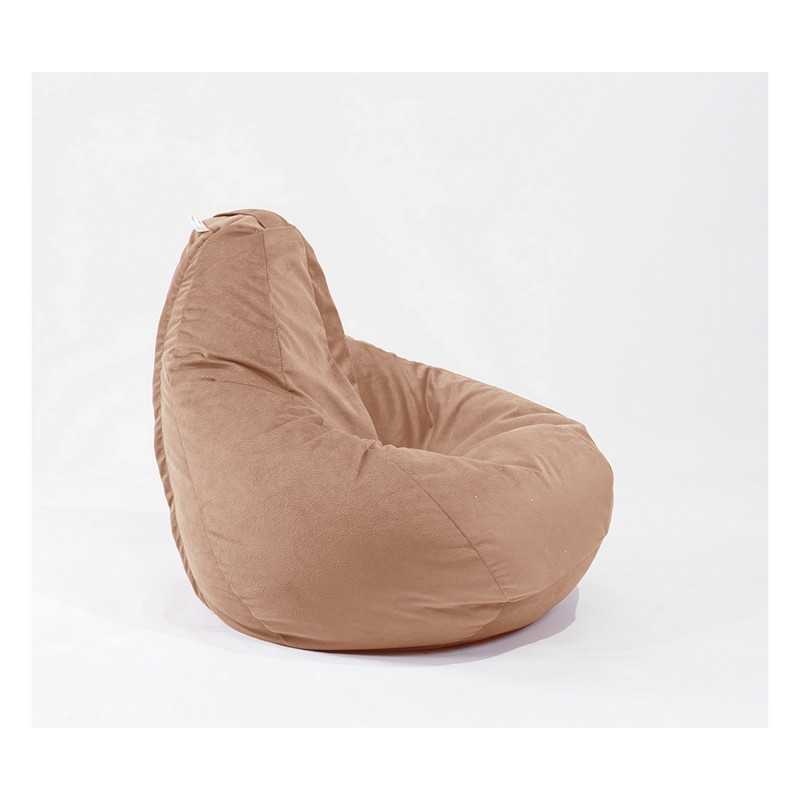 Fotoliu Nirvana Hobbit Pufrelax, Material Textil - Terracotta Orange - 2 | YEO