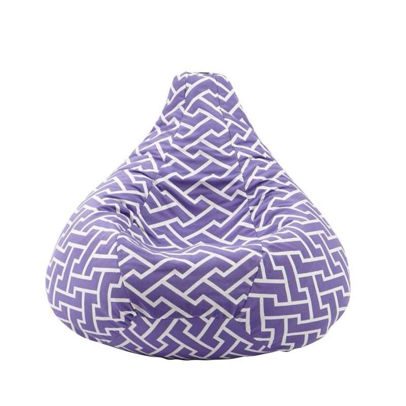 Fotoliu Nirvana Hobbit Pufrelax, Material Textil - Zippity Purple - 1 | YEO