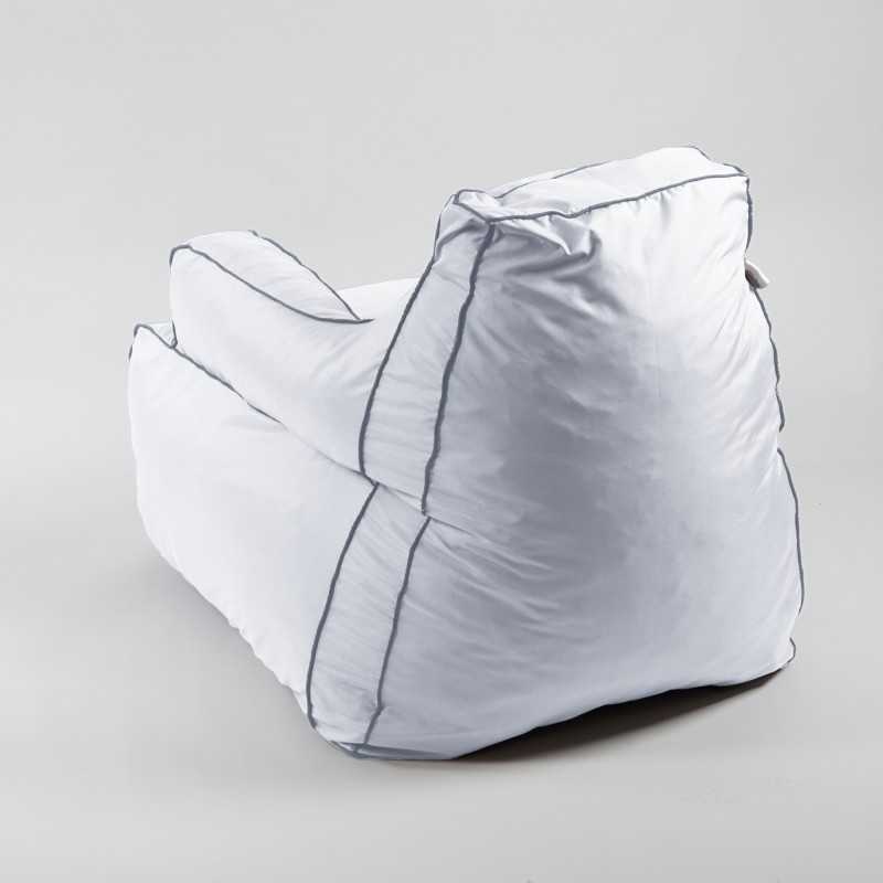 Fotoliu Player Mini Pufrelax, Material Impermeabil - Alb - 2 | YEO