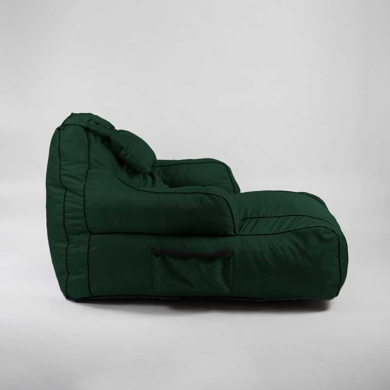 Fotoliu Player Pufrelax, Material Impermeabil - Verde Tuborg - 2 | YEO