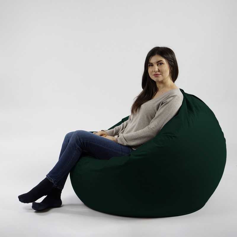 Fotoliu Relaxo XL, Material impermeabil - Verde Tuborg - 3 | YEO