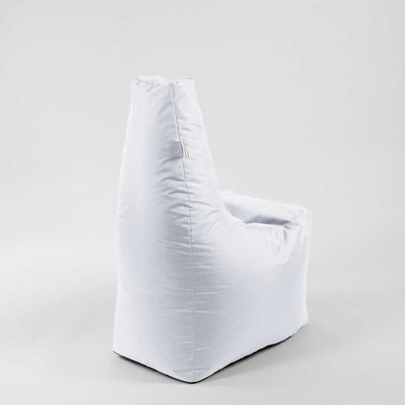 Fotoliu tip Scaun Sunlounger, Material impermeabil - Alb - 2 | YEO