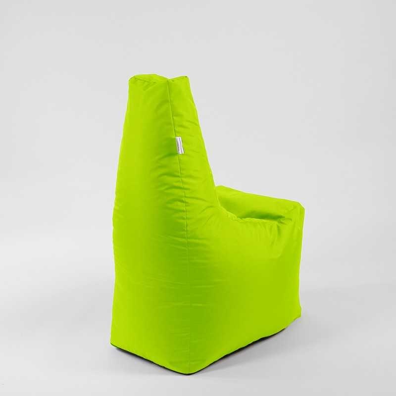 Fotoliu tip Scaun Sunlounger, Material impermeabil - Verde neon - 2 | YEO