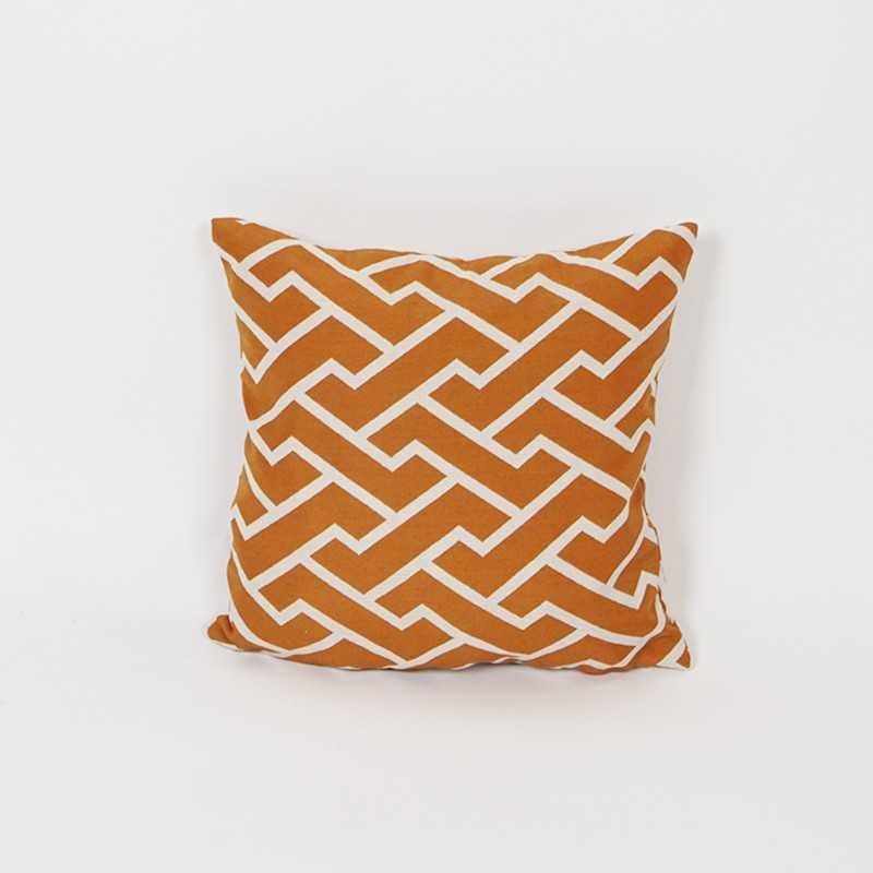 Perna decorativa 40x40 cm, Material textil - Zippity Orange