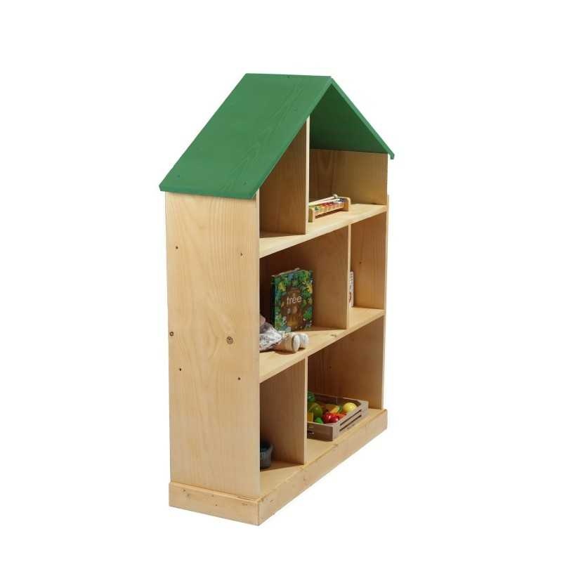 Casuta biblioteca BookHouse, Material Lemn Masiv - Forest - 1 | YEO