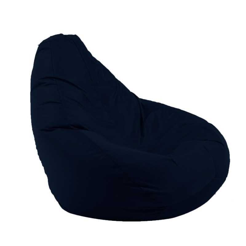 Fotoliu Nirvana Hobbit Pufrelax, Material Impermeabil - Bleumarin