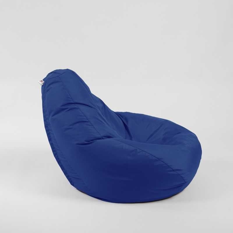 Fotoliu Nirvana Hobbit Pufrelax, Material Impermeabil - Electric Blue - 2 | YEO