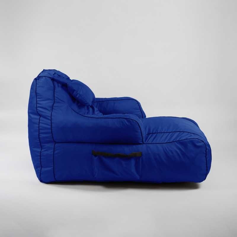 Fotoliu Player Pufrelax, Material Impermeabil - Blue Royal - 2 | YEO