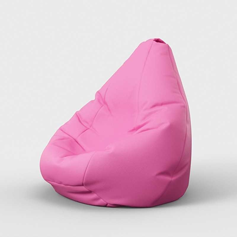 Fotoliu puf copii, Nirvana Light Pufrelax, Material Piele ecologica - Roz - 2 | YEO