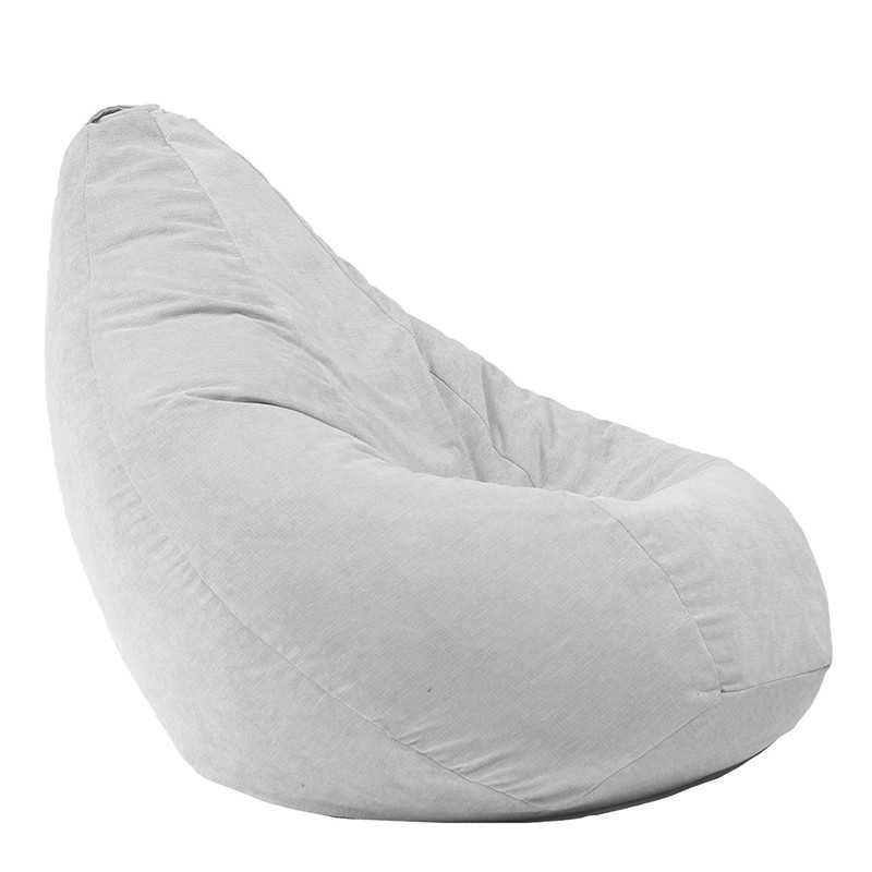 Fotoliu puf copii, Nirvana Light Pufrelax, Material Textil - Angora Grey