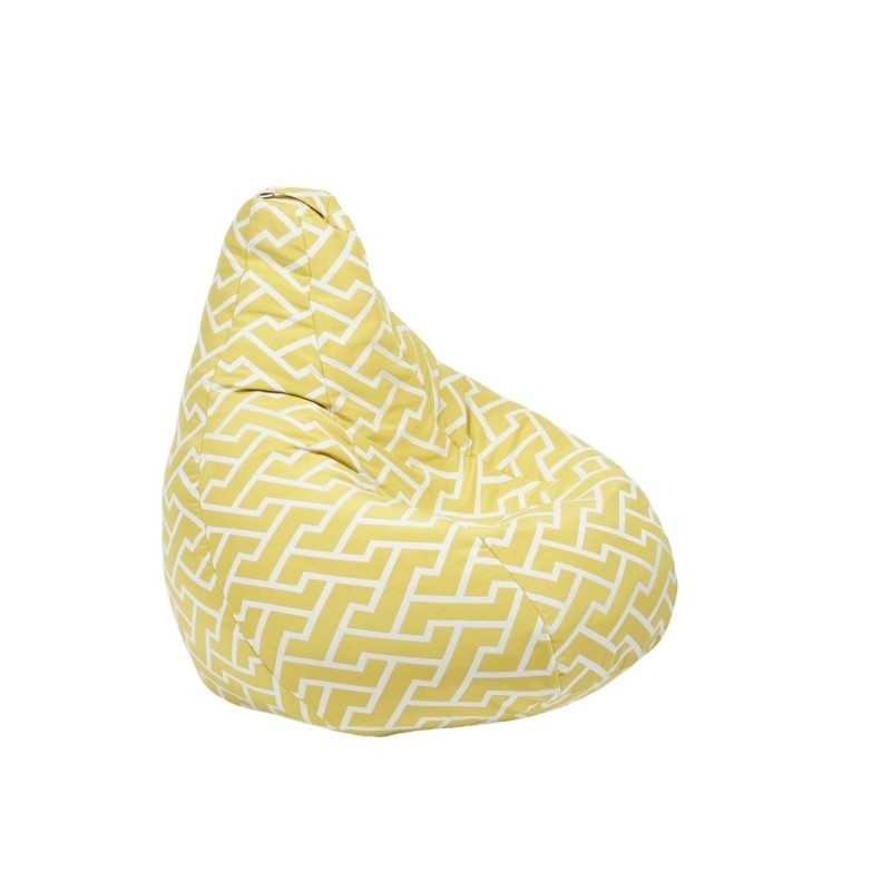 Fotoliu puf copii, Nirvana Light Pufrelax, Material Textil - Zippity Yellow