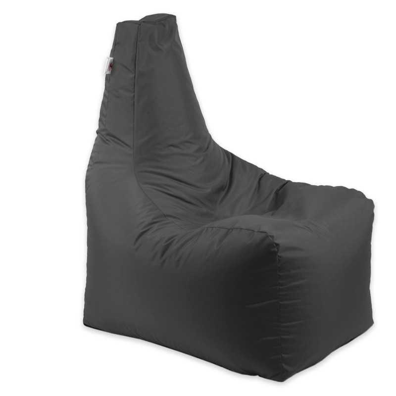 Fotoliu tip Scaun Sunlounger EVO XL, Material impermeabil - Gri inchis