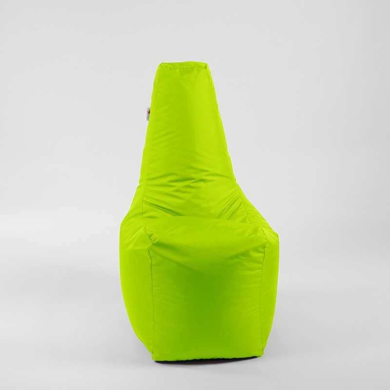 Fotoliu tip Scaun Sunlounger, Material impermeabil - Verde neon - 3 | YEO