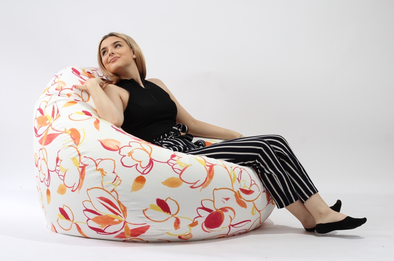 Fotoliu Nirvana Gigant, Material Textil - Lively Blossom - 3 | YEO