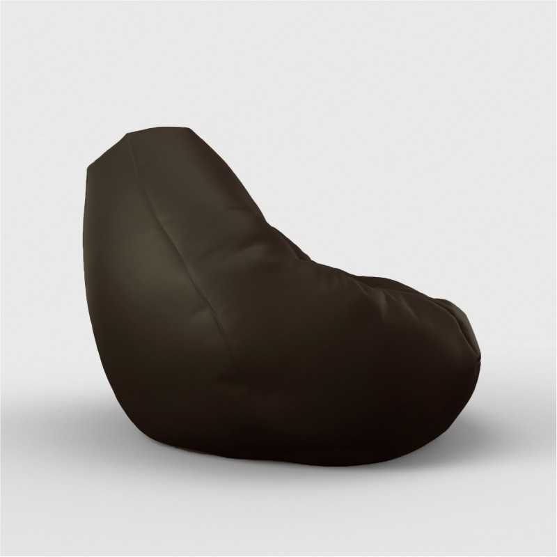 Fotoliu Nirvana Grande, Material Piele ecologica - Chocolate - 3 | YEO