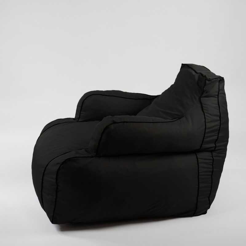 Fotoliu Player Mini Pufrelax, Material Impermeabil - Negru - 3 | YEO