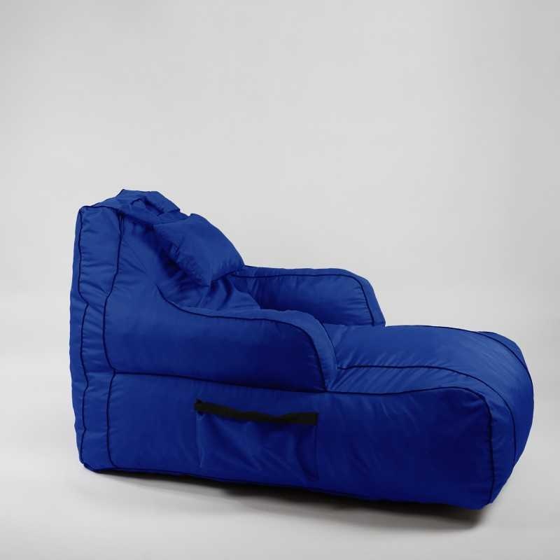 Fotoliu Player Pufrelax, Material Impermeabil - Blue Royal - 3 | YEO
