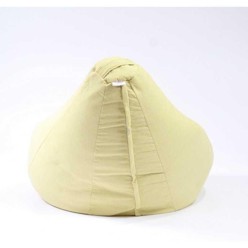 Fotoliu puf copii, Nirvana Light Pufrelax, Material Textil - Lemon - 2 | YEO