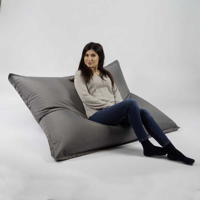 Fotoliu tip Perna Magic Pillow, Material impermeabil - Grey - 3 | YEO