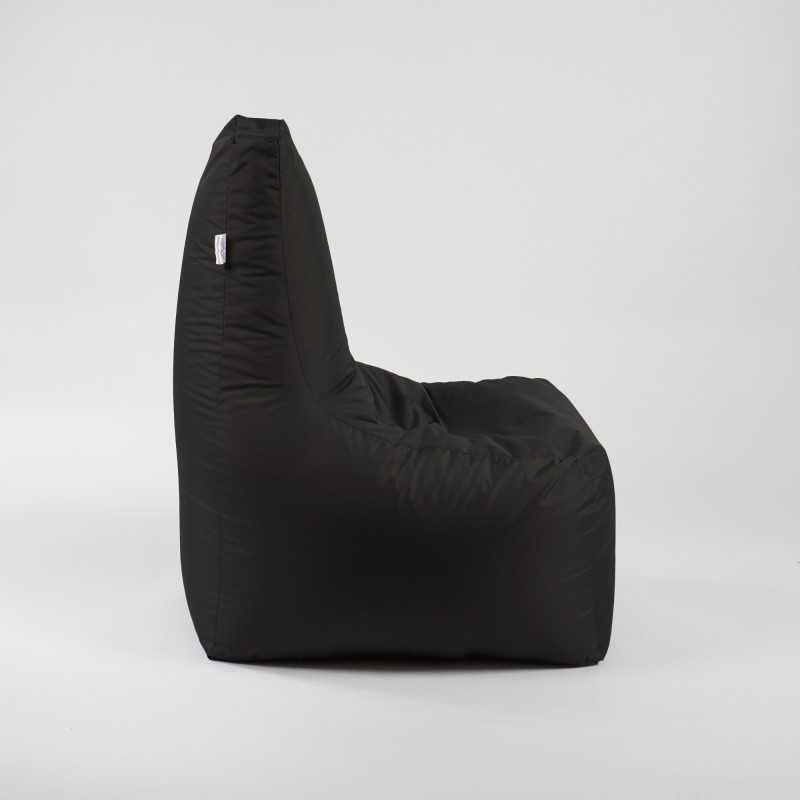 Fotoliu tip Scaun Sunlounger EVO, Material impermeabil - Negru - 1 | YEO