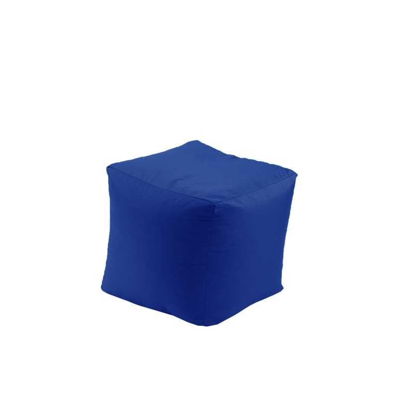 Taburet Cub, Material impermeabil - Blue Royal - 1 | YEO