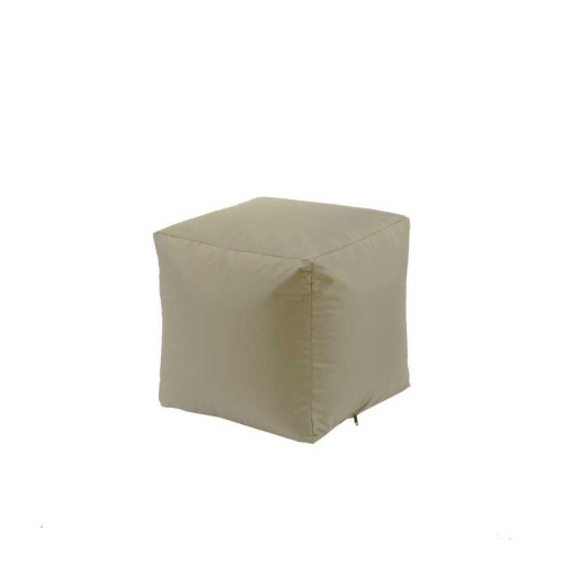 Taburet Cub, Material impermeabil - Bej - Img 1